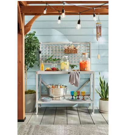 Hampton Bay 12-Light 24 ft. Plug-in Indoor/Outdoor Edison String Light with S14 Single Filament LED Bulbs