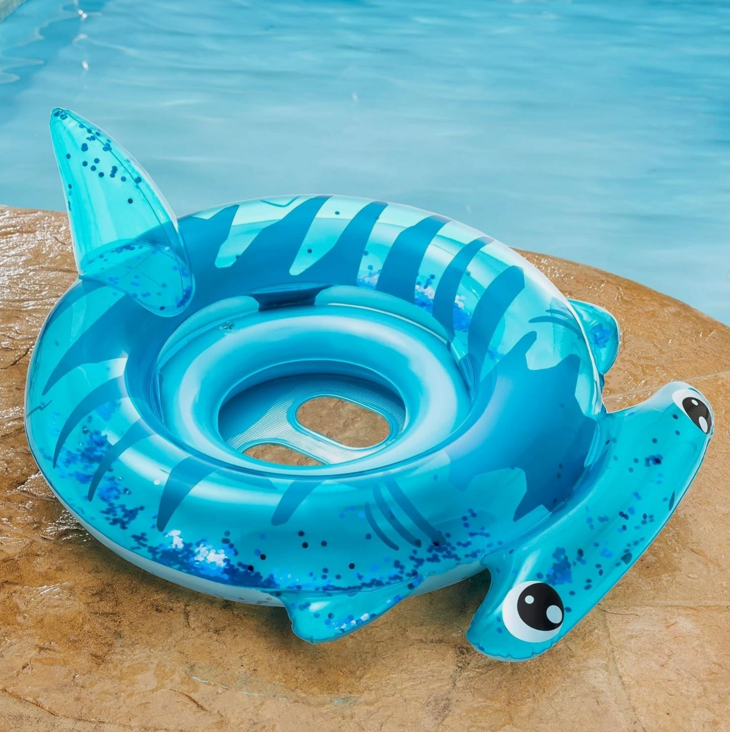 SwimSchool Sharkie Glitter Baby Boat (6-18 months)