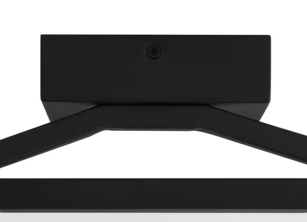 Eldridge 24 in. Matte Black 1-Light LED Bathroom Vanity Light Bar