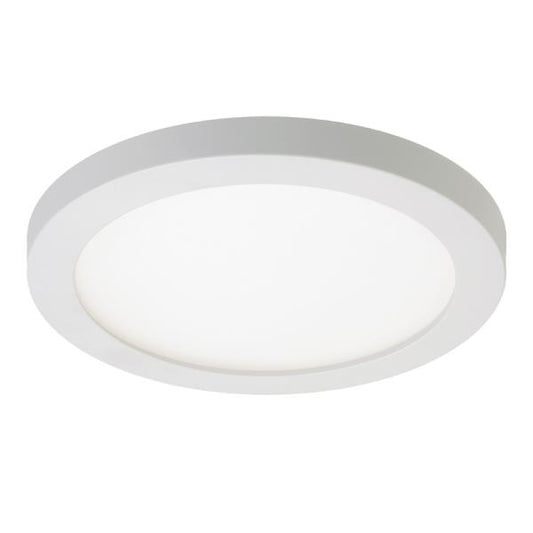 HALO SMD 4 in. Round Surface Mount Downlight, 600 Lumens, 90CRI, Selectable CCT, White