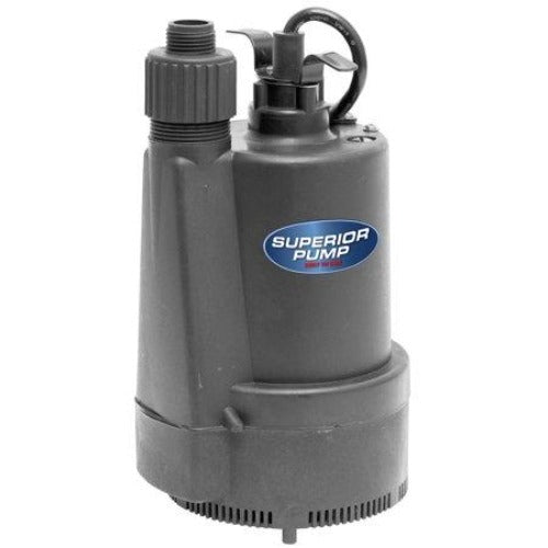 1/3 HP Submersible Thermoplastic Utility Pump