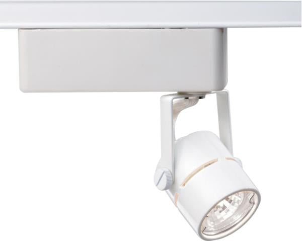 1-Light MR16 12-Volt White Round Track Lighting Head