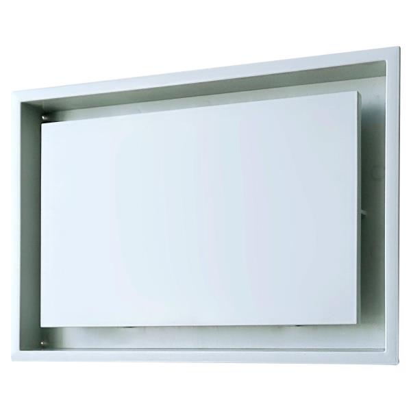 Aria Lite - Framed Wall Vent 10 in.x14 in. White