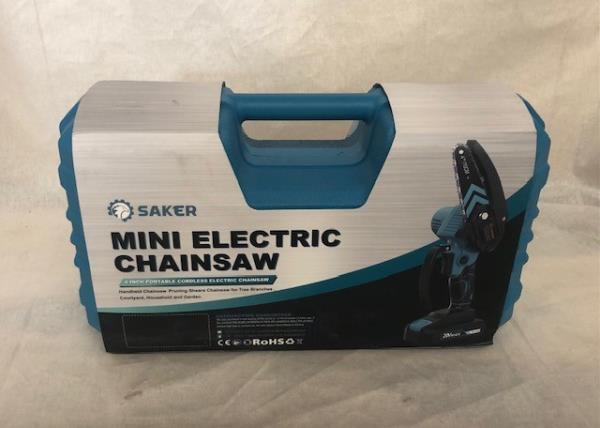 20V 4 in. Cordless Mini Chainsaw Including 2 Batteries