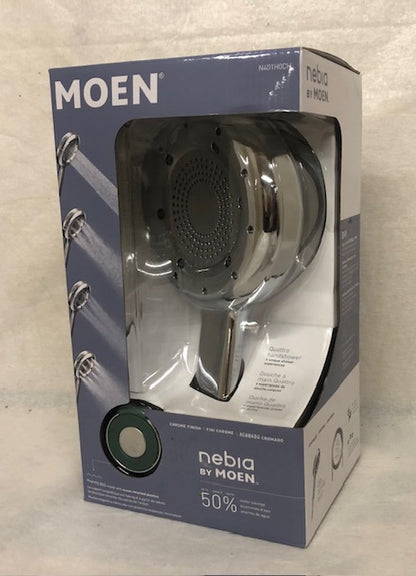 MOEN Nebia 4-Spray Patterns 6.5  Wall Mount Magnetix Handheld Shower Head Chrome