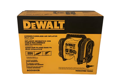 DEWALT 20V MAX Cordless Electric Portable Inflator