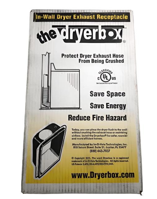 DRYERBOX 4.25 in. Dryer Box Metal Recess