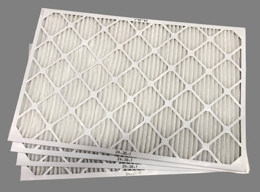 4-Pack HDX 24 in. x 36 in. x 1 in. Premium Pleated Air Filter FPR-10, MERV-13