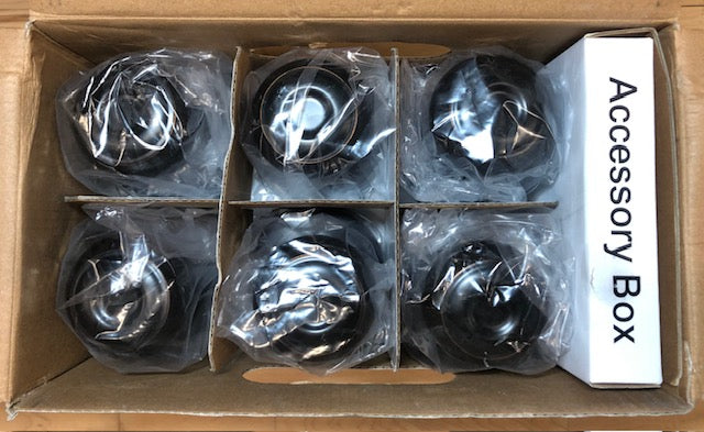 Defiant Hartford Aged Bronze Hall/Closet Door Knob Contractor Pack