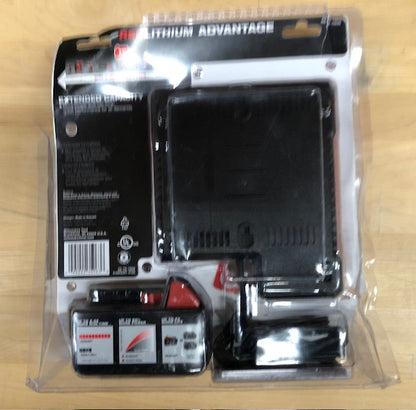 Milwaukee M18 18-Volt Lithium-Ion XC Starter Kit with One 5.0Ah Battery and Charger