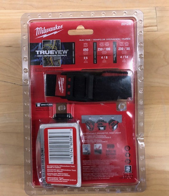 Milwaukee 450 Lumens Internal Rechargeable Magnetic Headlamp and Task Light
