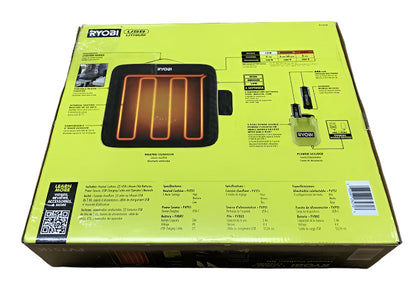RYOBI USB Lithium Cordless Heated Cushion Kit with (2) 2.0 Ah Batteries and Charging Cable