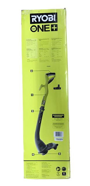 RYOBI ONE+ 18V 10 in. Cordless Battery String Trimmer/Edger with 2.0 Ah Battery and Charger