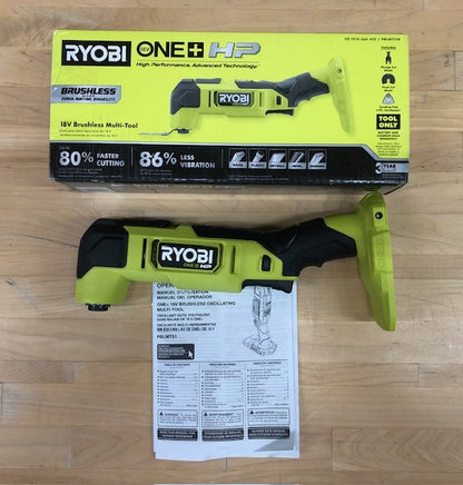 RYOBI ONE+ HP 18V Brushless Cordless Oscillating Multi-Tool (Tool Only)