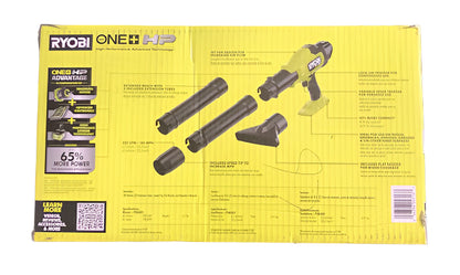 RYOBI ONE+ HP 18V Brushless Cordless 220 CFM 140 MPH Compact Blower (Tool-Only)
