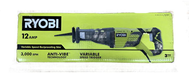RYOBI 12 Amp Corded Reciprocating Saw