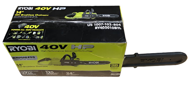 RYOBI 40V HP Brushless 14 in. Battery Chainsaw (Tool Only)