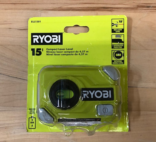 RYOBI 15' Compact Laser Level
