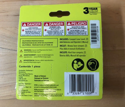 RYOBI 15' Compact Laser Level