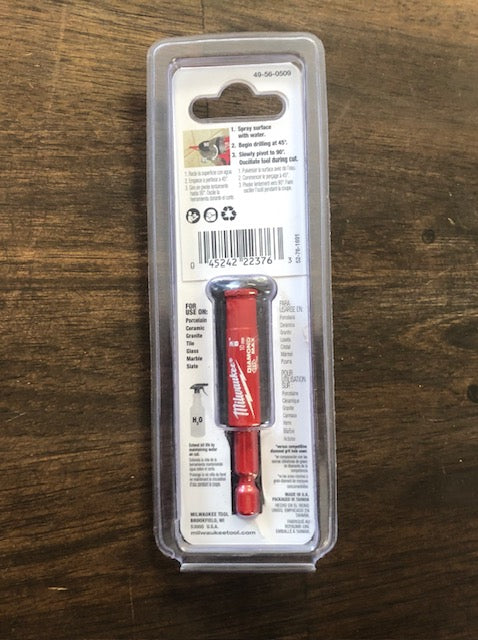 Milwaukee 3/8 in. Diamond Max Hole Saw