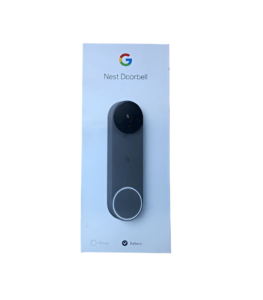 Google Nest Doorbell (Battery) - Smart Wi-Fi Video Doorbell Camera - Ash