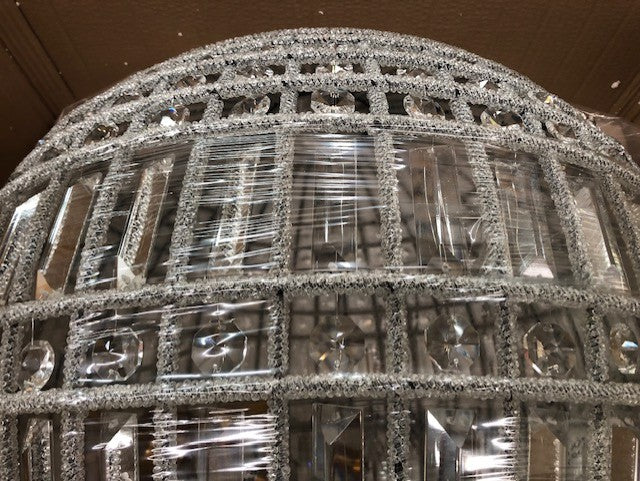 EDISLIVE Allenglade 5-Light Dimmable Brass Chandelier with Crystal Accent