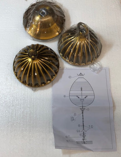 EDISLIVE Allenglade 5-Light Dimmable Brass Chandelier with Crystal Accent