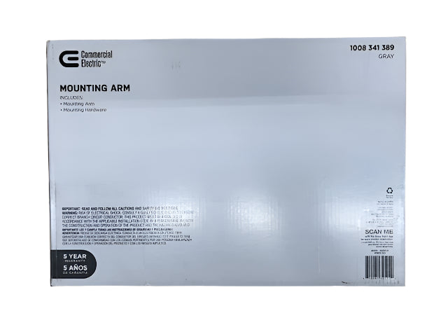 Commercial Electric Steel Mounting Arm for Area/Flood Lights
