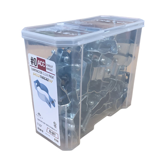 Halex 3/8 in. - 1/2 in. Conduit and Pipe Hangers (45-Pack)