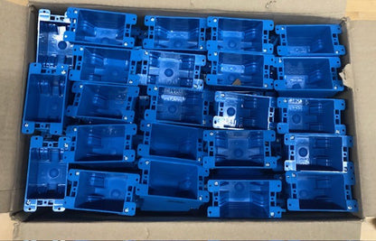 (Box of 112) Carlon 1-Gang 14 cu. in. PVC Old Work Electrical Switch and Outlet Box