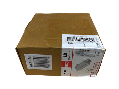 (3-Pack) Halex 1 in. Rigid Threaded Aluminum Conduit Body