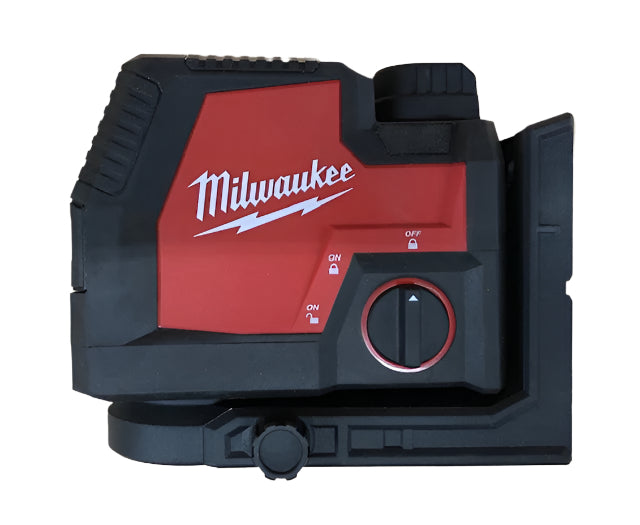 Milwaukee 100 ft. REDLITHIUM Lithium-Ion USB Green Rechargeable Cross Line Laser Level with Charger