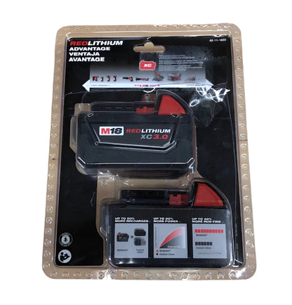 Milwaukee M18 18-Volt Lithium-Ion XC Extended Capacity Battery Pack 3.0Ah (2-Pack)