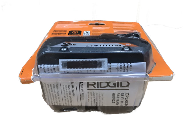 RIDGID 18V 2.0 Ah Lithium-Ion Battery