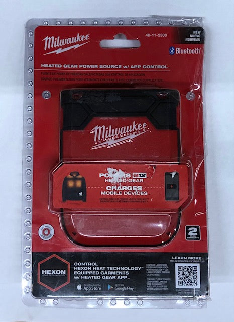 Milwaukee M12 Heated Gear Power Source with App Control