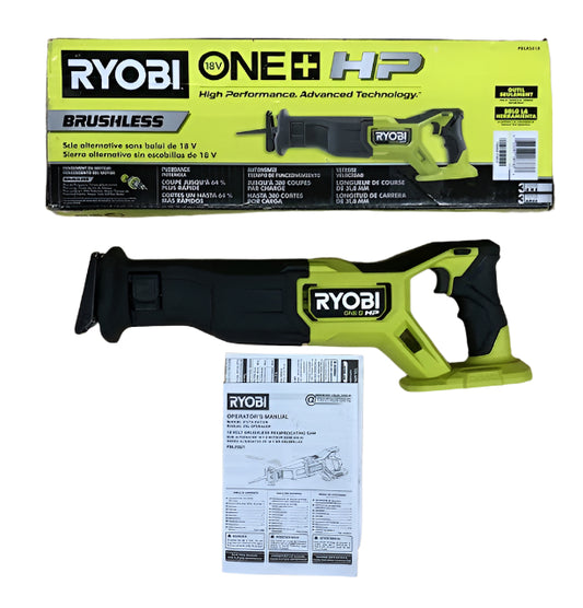 RYOBI ONE+ HP 18V Brushless Cordless Reciprocating Saw (Tool Only)