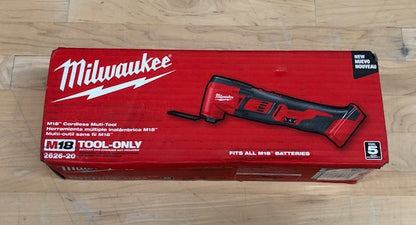 Milwaukee M18 18V Lithium-Ion Cordless Oscillating Multi-Tool (Tool-Only)