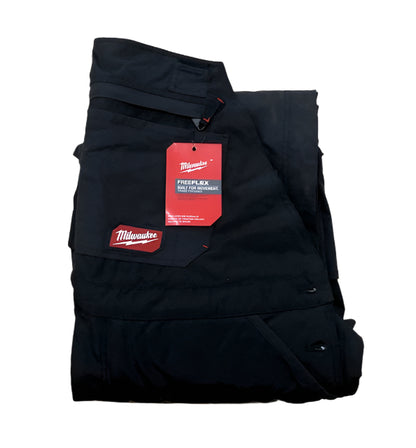 Milwaukee Men's XL-Regular Black FREEFLEX Insulated Bib Overalls