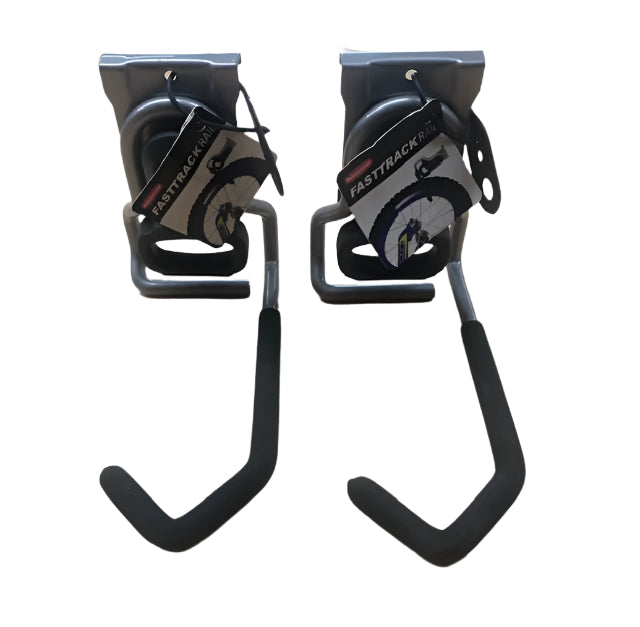 (2-Pack) Rubbermaid FastTrack Garage Vertical Bike Hook