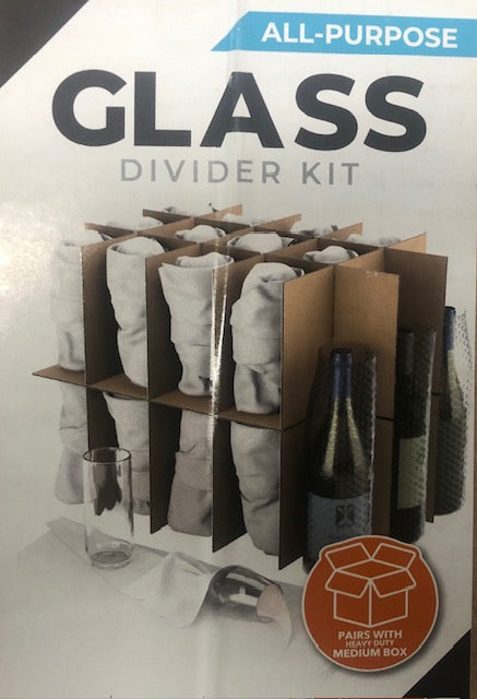 Pratt Retail Specialties Glass Divider Kit for Kitchen, Garage