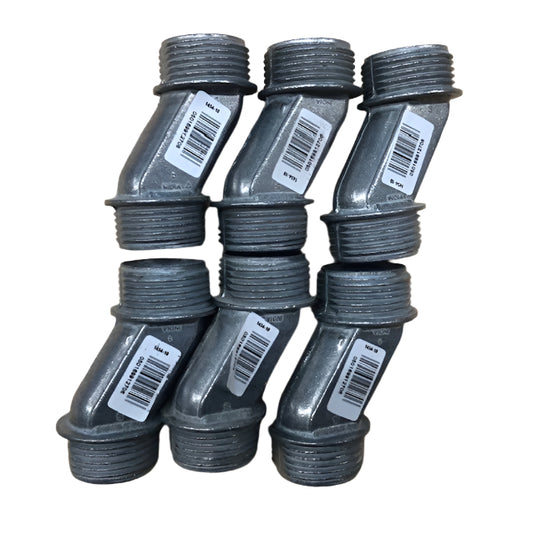 (6-Pack) Halex 1 in. Rigid Offset Conduit Nipple