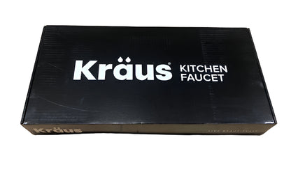 KRAUS Oletto Pull-Down Single Handle Kitchen Faucet in Spot Free Stainless Steel