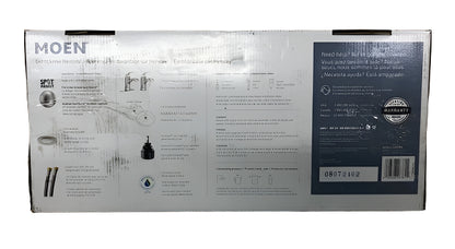 MOEN Hensley Single Hole Single-Handle Bathroom Faucet in Spot Resist Brushed Nickel