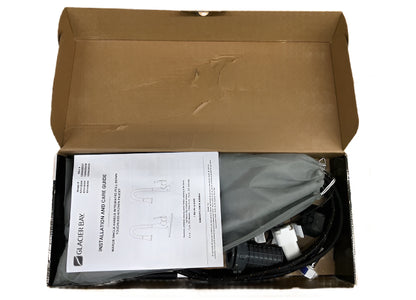 Glacier Bay Marcie Single-Handle Integrated Pull Down Touchless Kitchen Faucet in Stainless Steel