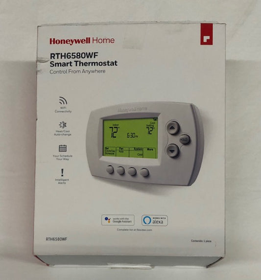 Honeywell Home Wi-Fi 7-Day Programmable Smart Thermostat with Digital Backlit Display