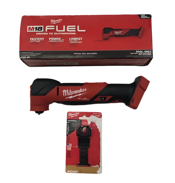 Milwaukee M18 FUEL 18V Lithium-Ion Cordless Brushless Oscillating Multi-Tool (Tool-Only)