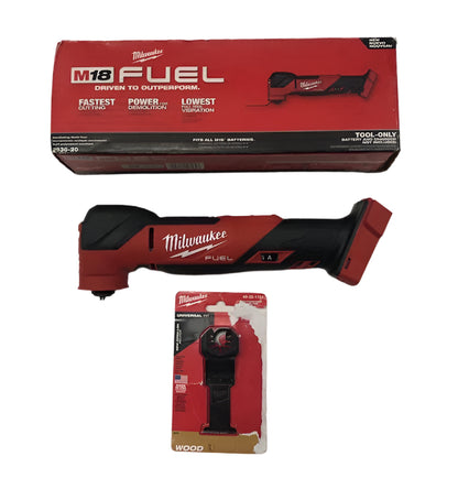 Milwaukee M18 FUEL 18V Lithium-Ion Cordless Brushless Oscillating Multi-Tool (Tool-Only)
