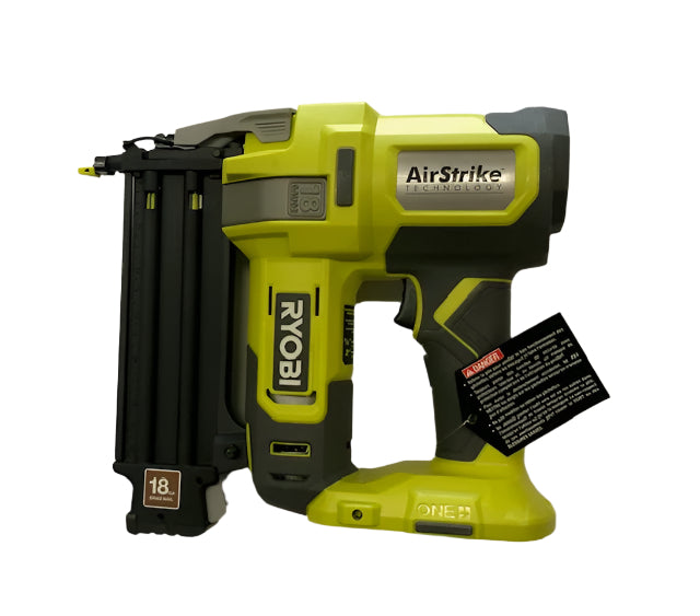 RYOBI ONE+ 18V 18-Gauge Cordless AirStrike Brad Nailer (Tool Only)