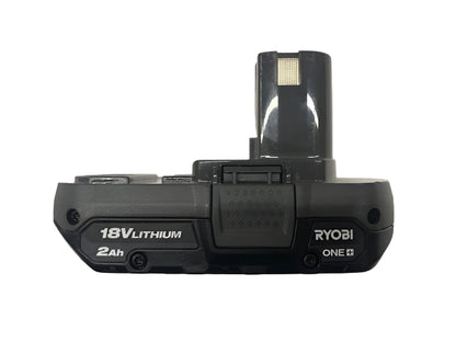 RYOBI ONE+ 18V Lithium-Ion 2.0 Ah Compact Battery and Charger Starter Kit