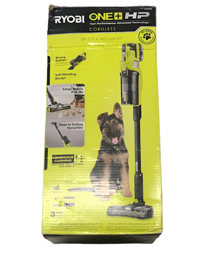RYOBI ONE+ HP 18V Cordless Pet Stick Vacuum Cleaner (Tool Only)